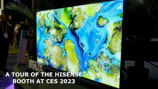 We take a look at the Hisense ULED X TVs at CES [upl. by Fiden]