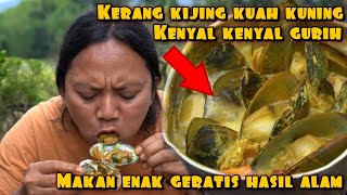 DEDE INOEN MAKAN ENAK KERANG KIJING BUMBU SANTAN BIKIN NGILER [upl. by Nyvets]