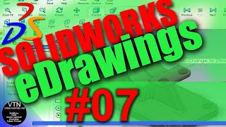 07 MarkUp Tool  SOLIDWORKS eDrawings Tutorial [upl. by Maya230]