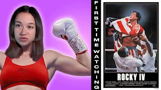 Rocky IV  First Time Watching  Movie Reaction  Movie Review  Movie Commentary [upl. by Yraccaz]