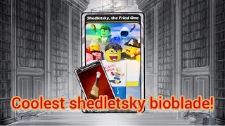 shedletsky bioblade is too OP blox cards [upl. by Anoblav457]