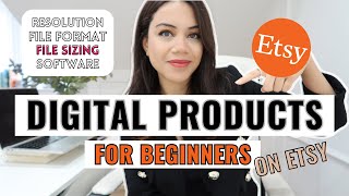 How To Create And Sell Digital Products On Etsy For BEGINNERS 2024 Edition [upl. by Ennoved292]