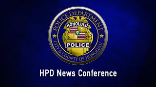 HPD News Conference 31024 Manoa Murder Investigation [upl. by Odlonra]