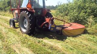 Sianokosy 2012  Akcja koszenie  ZETOR 9111  Talex and Ursus C355 [upl. by Lepper]