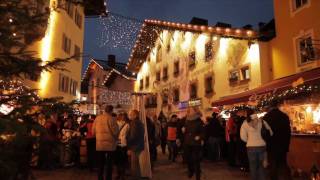 Kitzbüheler Christkindlmarkt und Bergadvent am Hahnenkamm  wwwKitzWebTVcom [upl. by Pfaff6]