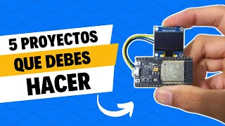 🔥 Top 5 Proyectos de Electrónica con ESP32 [upl. by Outhe]