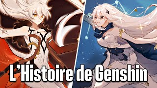 LE LORE COMPLEXE DE GENSHIN  Tout ce quil faut Savoir  Nokapt React [upl. by Nylirahs]