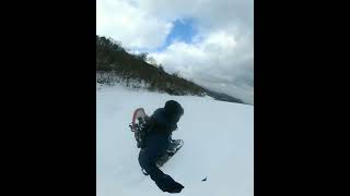 手稲山スノーボード バックカントリーbc 北海道の山 北海道百名山 稜線 テイネハイランド 札幌テイネ [upl. by Uzzi]