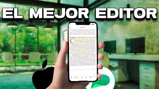 ✅ EDITOR PDF EN MOVIL y PC ¡CON IA Convertir Word Excel editar OCR etc PDF Afirstsoft [upl. by Brodench]