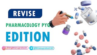 Pharmacology 💊 PYQ Revision with Dr Kamal K V for FMGE ✨📚 [upl. by Kask]