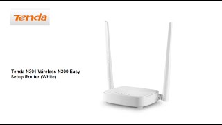 Tenda N301 Wireless N300 Easy Setup Router  Unboxing [upl. by Shannon]