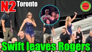 Taylor Swift waves to fans as she leaves the Rogers Centre after her show N2 Eras Tour Toronto [upl. by Auehsoj]