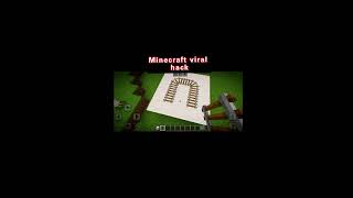 Minecraft viral hack minecraft gaming mchacks minecraftbuild mimecrafthacks [upl. by Seften]