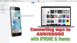 Tutorial  Create Audiobook from MP3 on iPhone amp iTunes [upl. by Zurc]