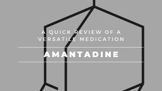 Amantadine Mechanisms of action and potential therapeutic uses [upl. by Udenihc]