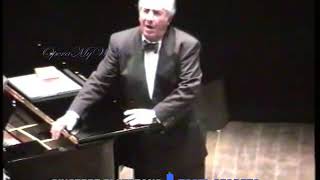 Giuseppe Di Stefano sings Tostis quotSegretoquot 1990s Private Video [upl. by Hadihahs]