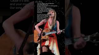 Our Song  Taylor Swift  taylorswift erastour [upl. by Enavi52]