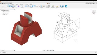 Fusion360 Part Modeling Tutorial142 design 3dmodeling modelingtutorial engineeringfusion360 [upl. by Farley]