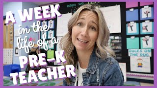 WEEK IN MY TEACHER LIFE  Vlog  PreK Teacher Weekly Vlog [upl. by Kendyl]