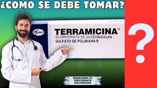 TERRAMICINA💊¿Para que sirve Tu aliado contra las bacterias DÓSIS  ¡Guía completa [upl. by Lletnom]