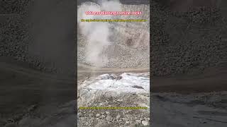 Carbon dioxide gas blasting for rock mining co2blasting co2rockblasting blastingmining [upl. by Robma]