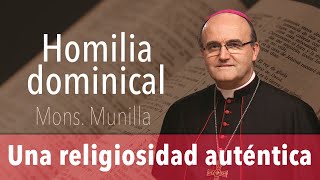 Una religiosidad auténtica Homilía 10924  Domingo 22º Tiempo Ordinario [upl. by Resee]