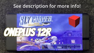 Oneplus 12R Emulation Sly Cooper and the Thievius Raccoonus [upl. by Dnalwor398]