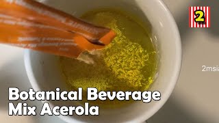 Nutrilite Botanical Beverage Mix Acerola With Licorice amp Turmeric Natural Vitamin C [upl. by Anilemrac]