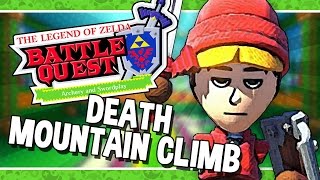 Nintendo Land  The Legend of Zelda Battle Quest Death Mountain Climb  16 Wii U  GamePad [upl. by Asimaj82]