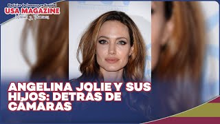 Angelina Jolie habla sobre sus hijos y la actuación [upl. by Greenberg]