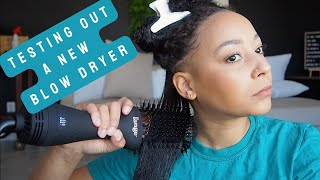 Testing Out LAnge Blow Dryer  Natural 3C Hair [upl. by Iana163]