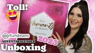 Toll 👌🏻 Parfumdreams ADVENTSKALENDER 2023 Damen  24 Türchen UNBOXING [upl. by Trent919]