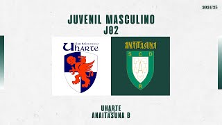 JM  LIGA  1ª FASE  J02  Uharte vs Anaitasuna B 20242025 [upl. by Adamsen]