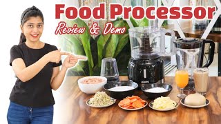 Food Processor Review  Is it Good AGARO Grand Food Processor [upl. by Weisbrodt]