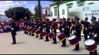 banda de guerra quotcbtis 183quot MIAHUATLAN DE PORFIRIO DIAZ OAX [upl. by Eeralav74]