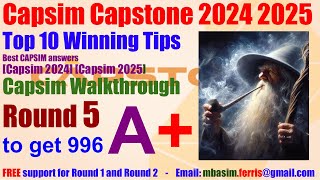 How to win CAPSIM round 1 to round 8 answers Capsim 2025 ROUND 5 [upl. by Itoc]