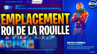 EMPLACEMENT PERSONNAGE 29 ROI DE LA ROUILLE FORTNITE EMPLACEMENT PERSONNAGE 29 SAISON 8 FORTNITE [upl. by Larrad139]