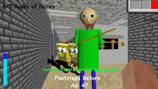 Baldi Balds The Universe  WRONG ANSWERS ONLY  Defeated While Itemless [upl. by Jehial]