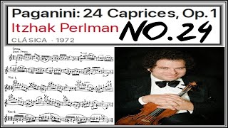 Niccolo Paganini  24 Caprices Op1 Caprice no24 in A minor [upl. by Aidyl86]