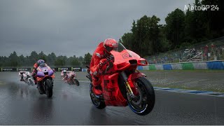 MARC MARQUEZ VS BAGNAIA VS MARTIN  MOTOGP MOTEGI JAPAN  MOTOGP 24 GAMEPLAY REPLAY [upl. by Gehman]