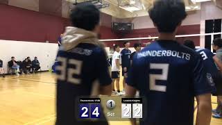 Thunderbolts vs Leaside set 12 [upl. by Ario]