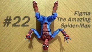 Review 22 Figma The Amazing SpiderMan Action FIgure [upl. by Atteiram]