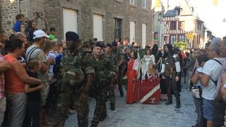 Fête des remparts remontée du Jerzual [upl. by Picco]