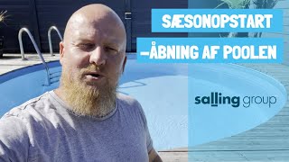 Sæsonopstart  åbning af poolen [upl. by Am]