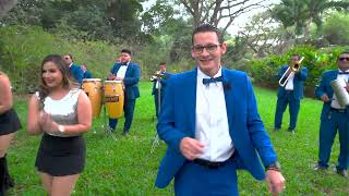 ORQUESTA FALCONI JR Y JAZMIN MIX JOVEN PROFESOR 4K [upl. by Esoranna]