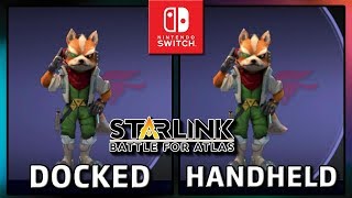 Starlink Battle For Atlas  Docked Vs Handheld on Nintendo Switch [upl. by Lleze]