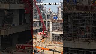 Varanasi Mega Project Ropeway varanasi travel youtube ropeway shortvideo shorts [upl. by Alhan]