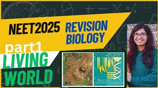 Day 1 living world education crashcourse neet2025 biology [upl. by Eycal468]