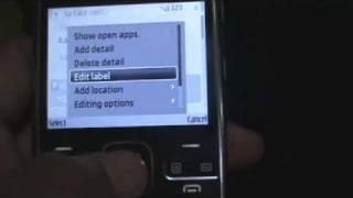 Contacts amp Phonebook on the Nokia E72 [upl. by Orlantha]