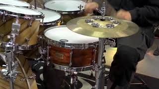 Demo  Tama SLP Fat Spruce 14x6quot  Groove It Up Drum Shop [upl. by Omura]